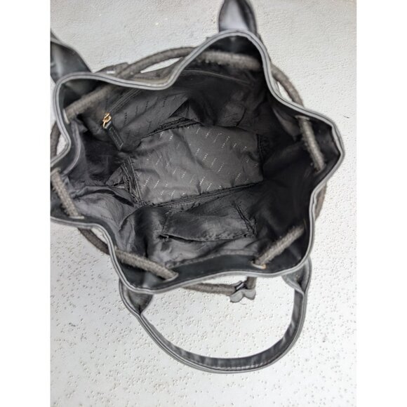 Versace Parfums Backpack Bag mini Black Drawstring - Picture 11 of 11